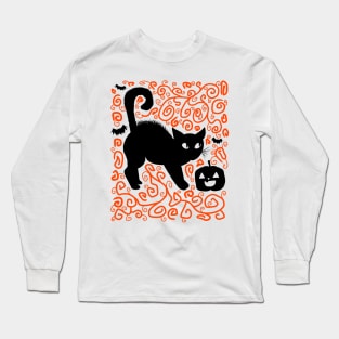 Scardy Cat! Long Sleeve T-Shirt